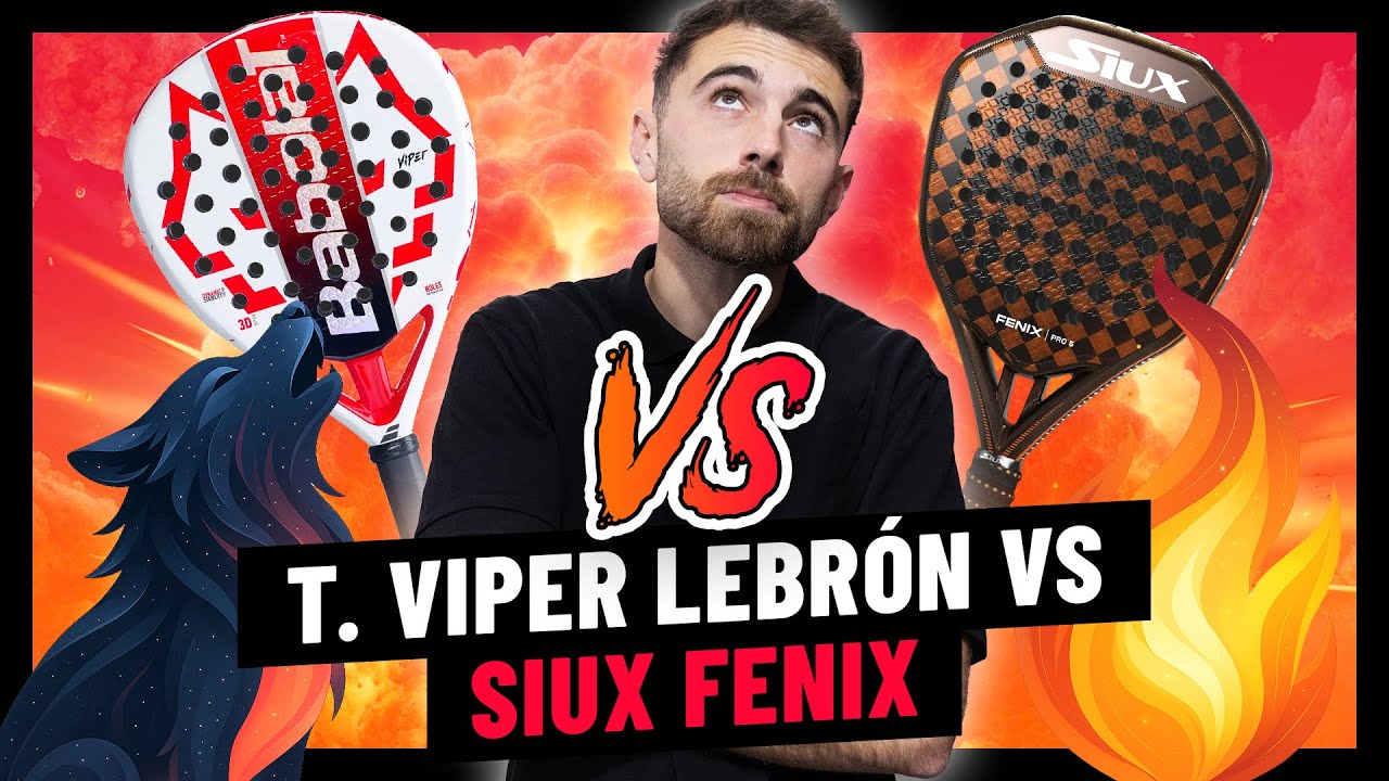 🏆 Comparativa Babolat Technical Viper de Lebrón VS Siux Fenix PRO 5 🔥