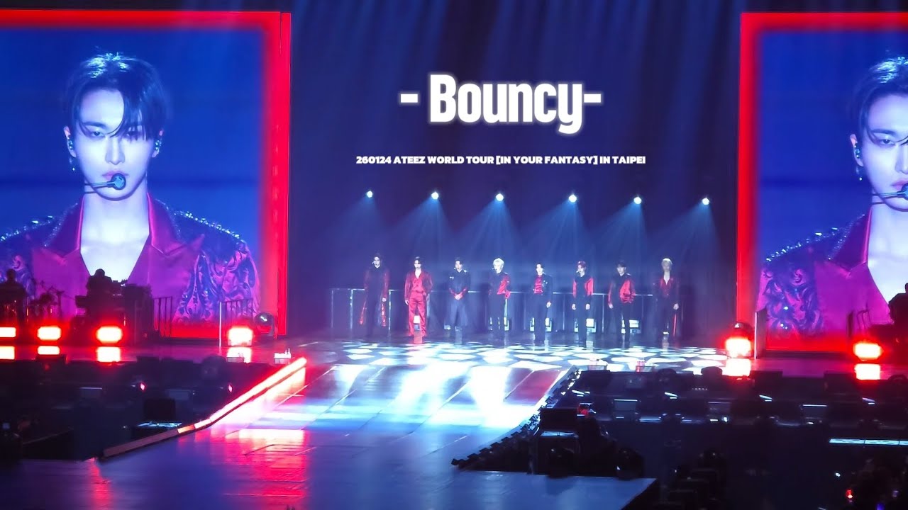 Bouncy｜ATEEZ World Tour [IN YOUR FANTASY] in TAIPEI 260124 #ATEEZ #에이티즈 