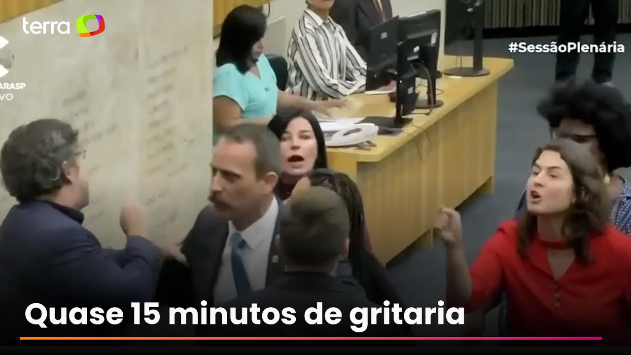 Pedido de silêncio por mortes em operação no RJ vira gritaria na Câmara de SP