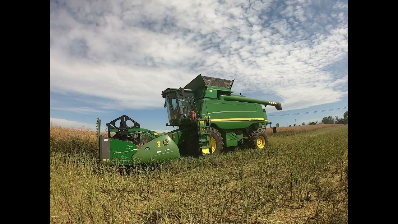 JDee (John deere) c670: twin rotors is mej che one