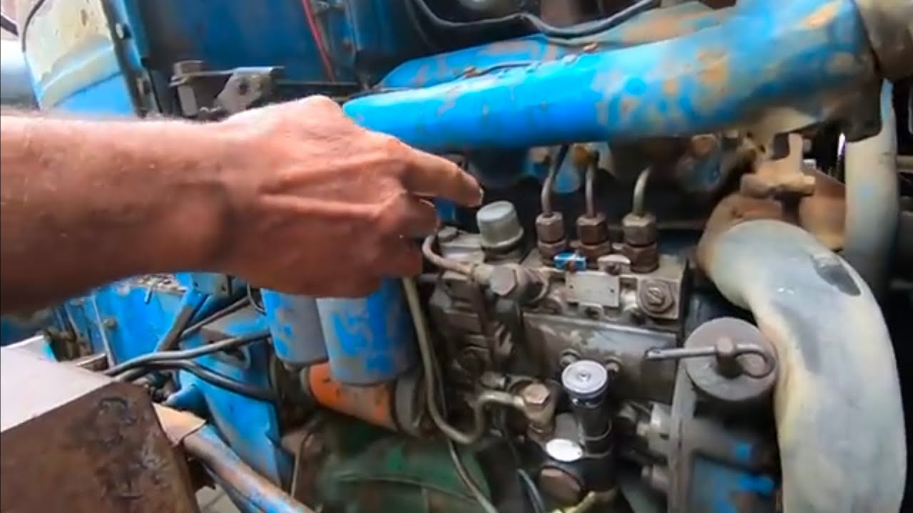 ट्रैक्टर पंप की कोइ भी समस्या उस्का समाधान vintage Ford 3600 tractor pump problem solve
