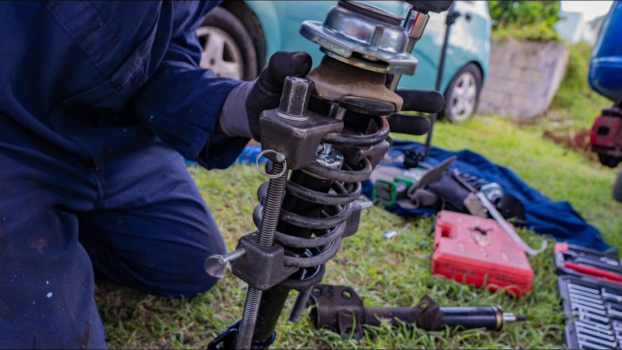 Repairing Vehicle Shock Mounts & More Featuring Three C's HandyMan - St Eustatius