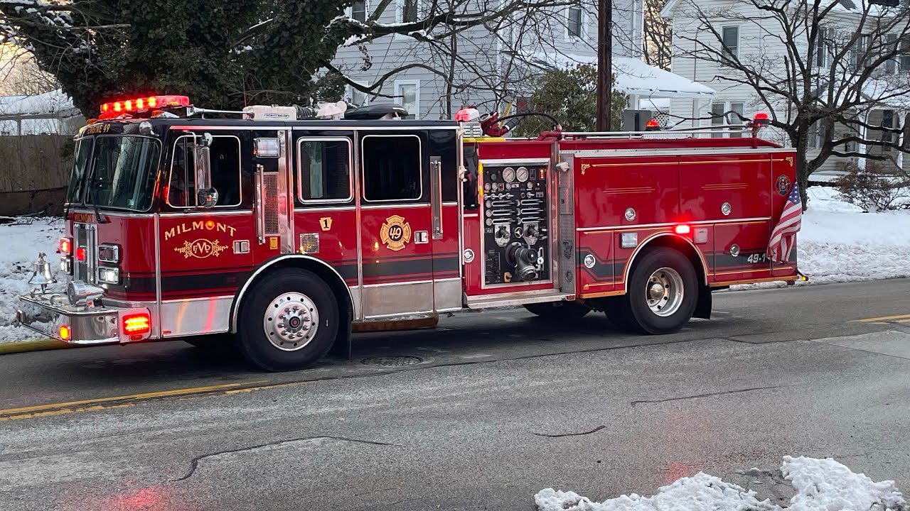 Working Dwelling Fire 🔥 Ridley Township, Pa . *On Scene* . Fire Trucks Responding 2-23-23. 