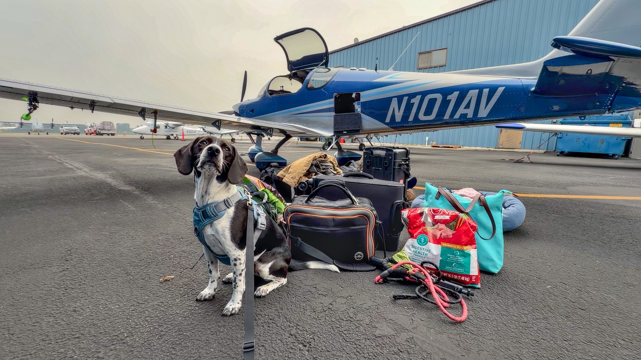 The Long Journey Home in a Newly-Built Plane