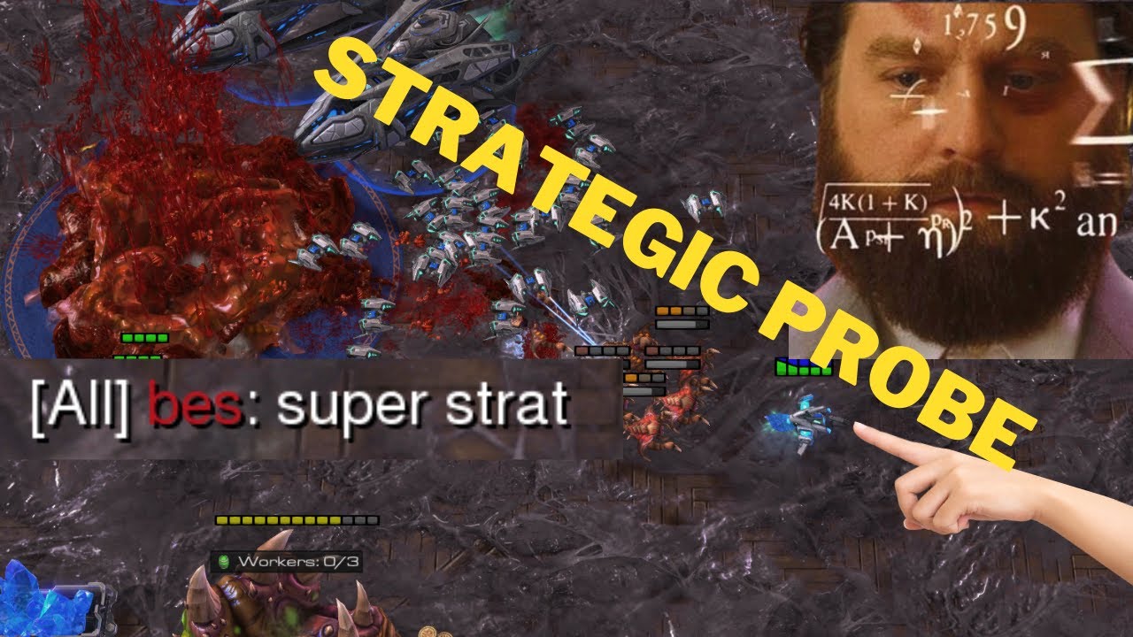 Probe with a death wish. Starcraft 2 PvZ Cast: Fenring (T) vs Bes (Z)