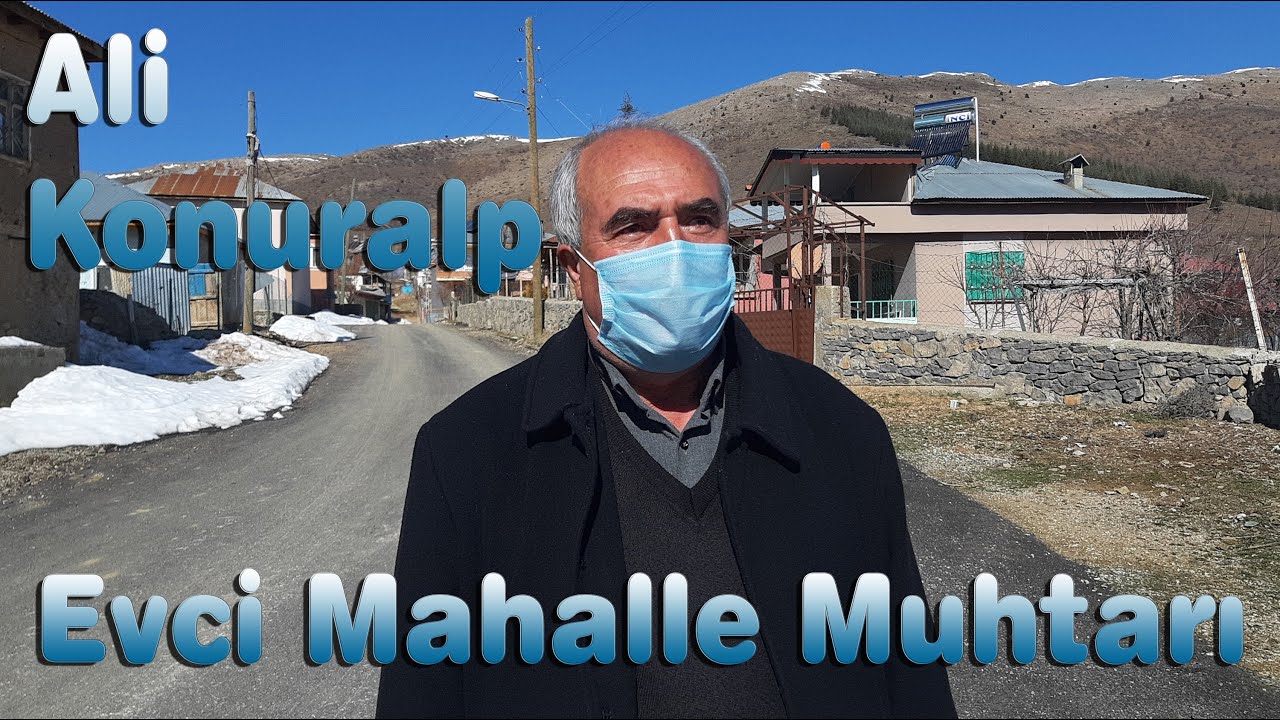 Tufanbeyli'den Simalar Evci Köyü Mahalle Muhtarı Ali Konuralp