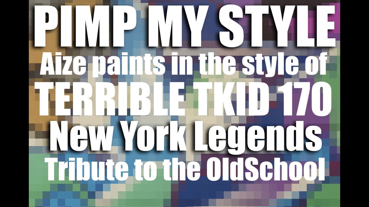 Pimp My Style New York Legends/Aize paints Tkid170
