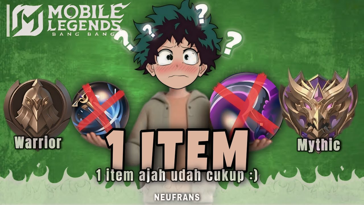 Namatin Mobile Legend tapi cuma boleh Pake 1 Item