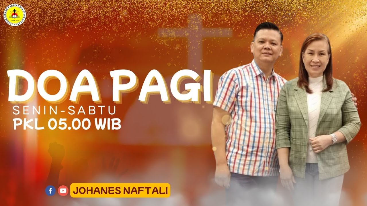 Doa Pagi Kamis 18 Sep 2025 | GSPDI JOMBANG | PS. JOHANES NAFTALI | YESUS DICOBAI DI PADANG GURUN