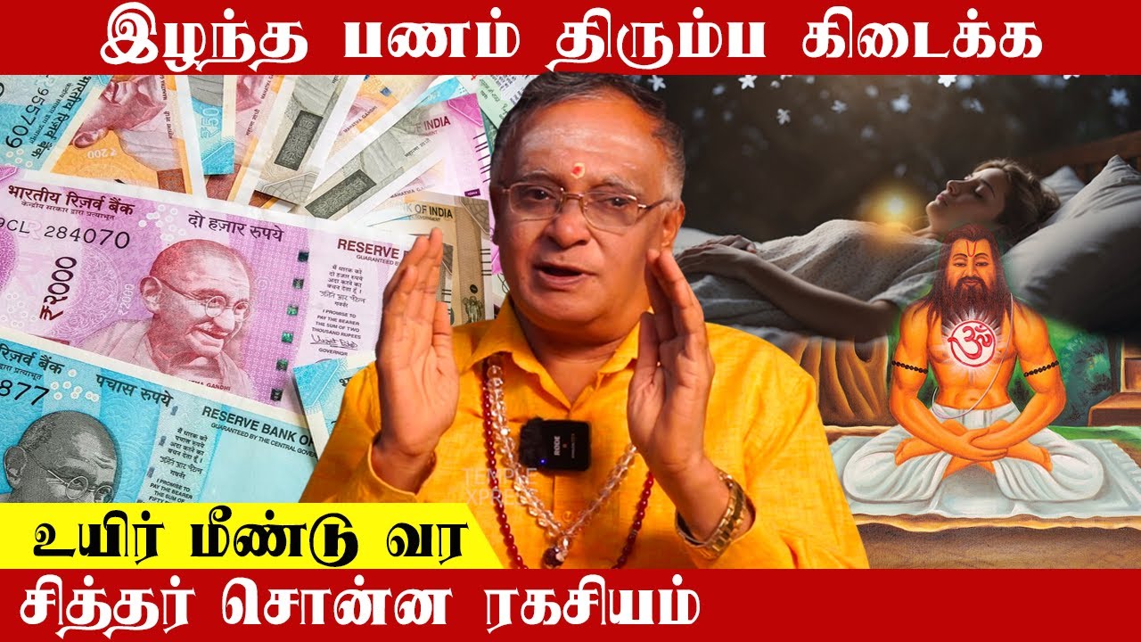இழந்த பணம் திரும்ப கிடைக்க உயிர் மீண்டு வர சித்தர் சொன்ன ரகசியம் @templexpress