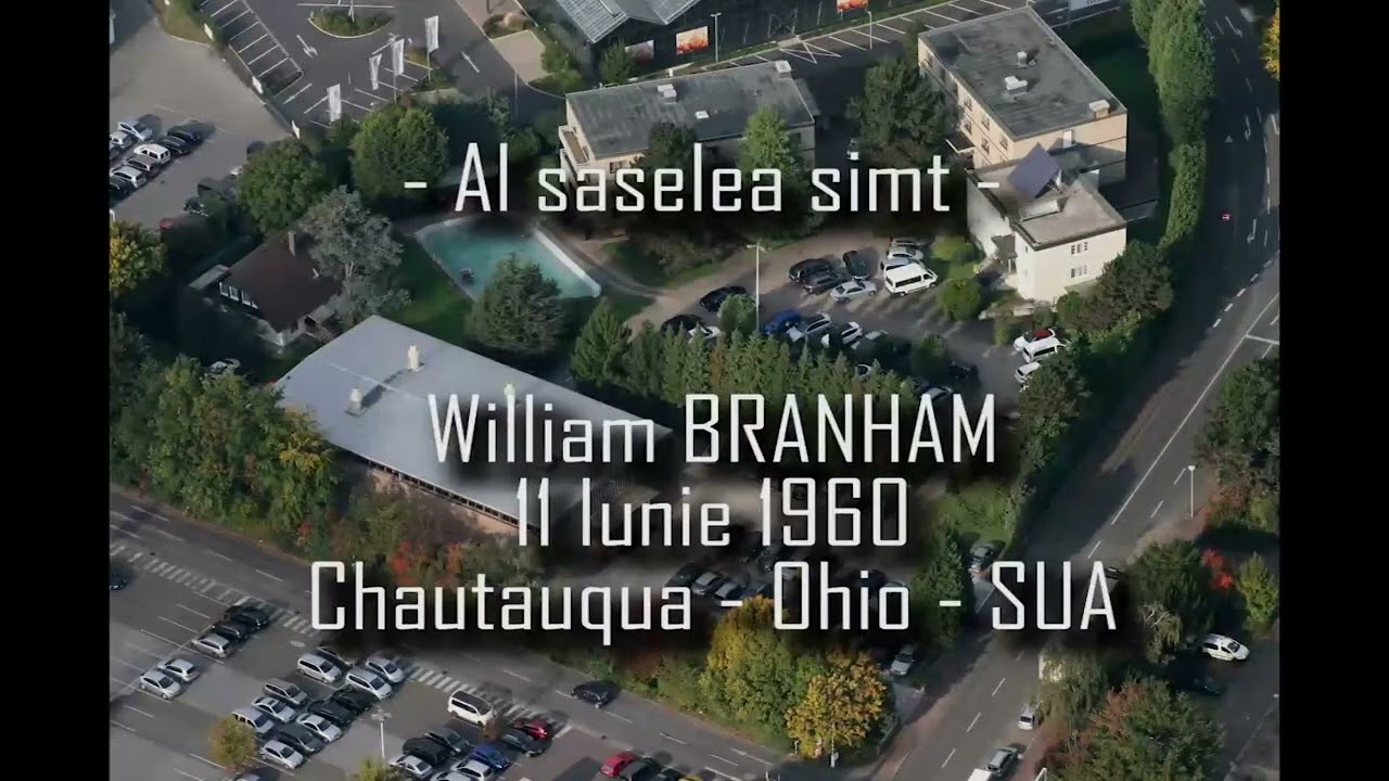 "Al șaselea simț." 11.6.1960 William Marrion Branham (predică tradusă de fratele Ewald Frank)