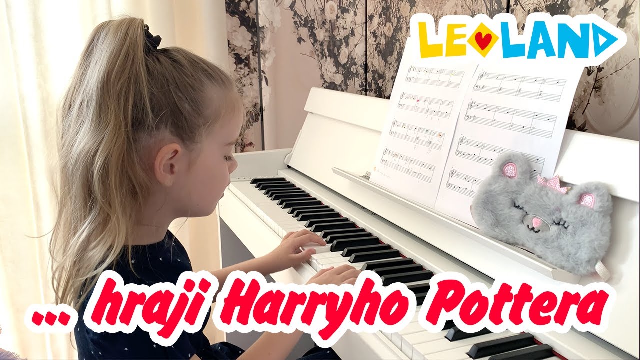 Leoland 76. díl - hraji na piano melodii z Harryho Pottera, stavíme baráček, naučte se prstořeč