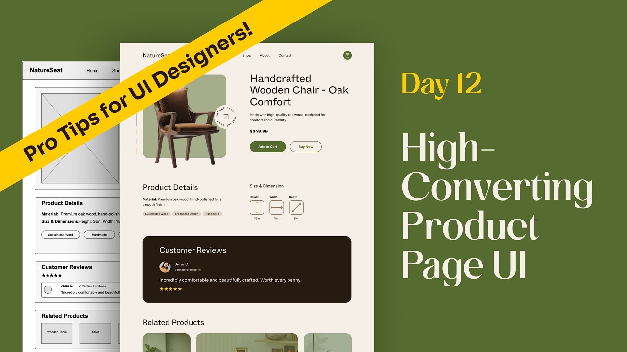 Daily UI Challenge | Day 12 | E-Commerce Shop (Single Item)