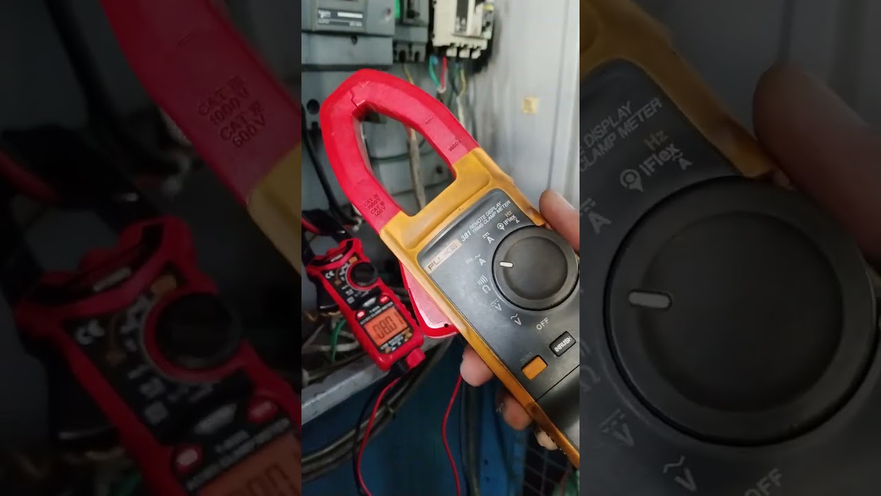 Clamp meter comparison Habotest - fluke and kyoritsu