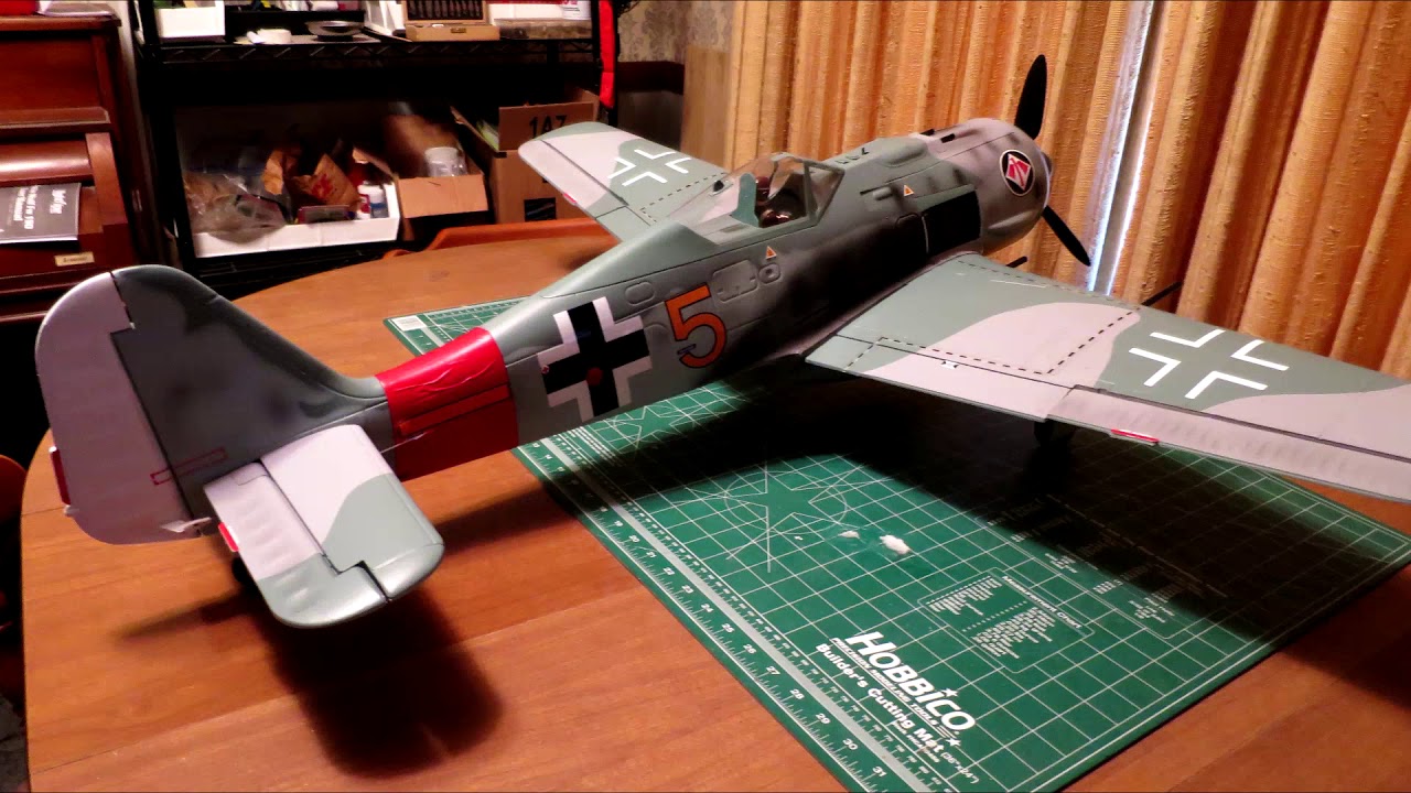 Build of a FlightLine FW-190 1100mm