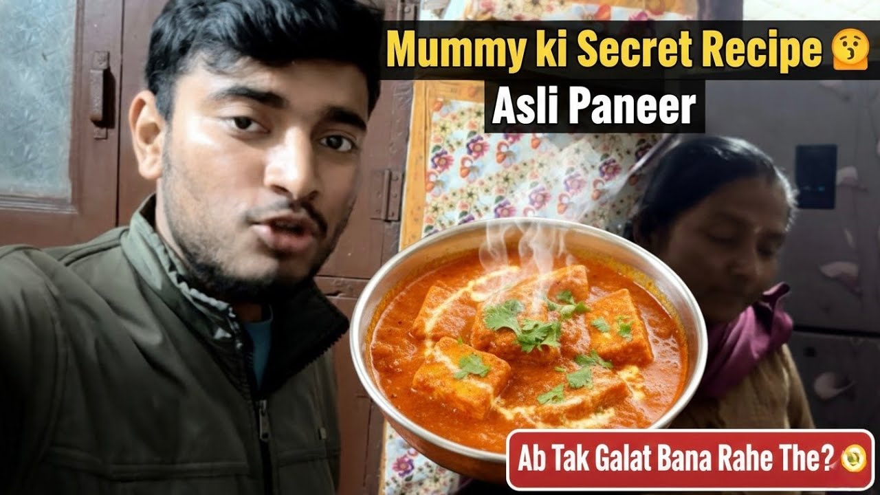 Mummy Ne Sikhaya Paneer Banane Ka Asli Tarika 🤫 | Secret Recipe