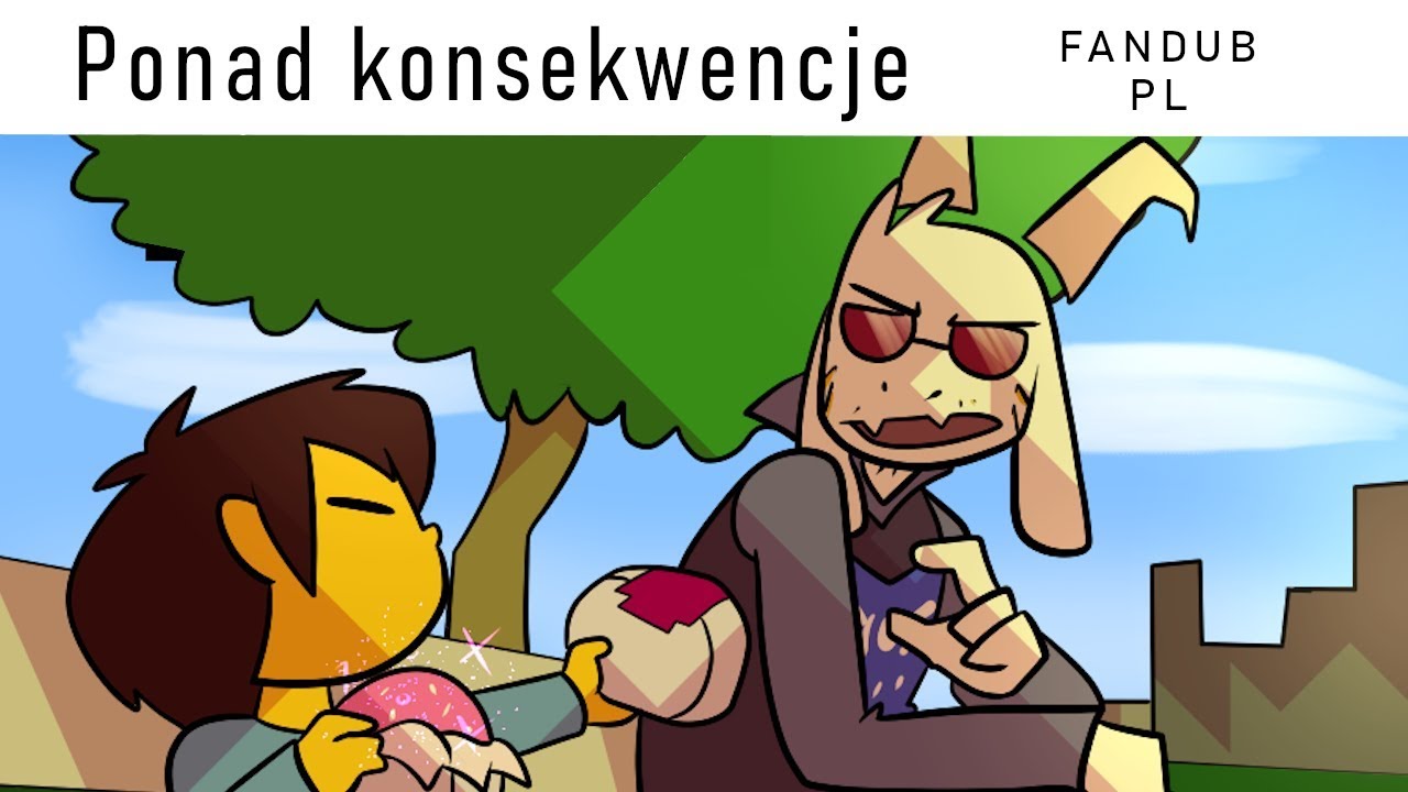 [Undertale Short Comic FANDUB PL] 