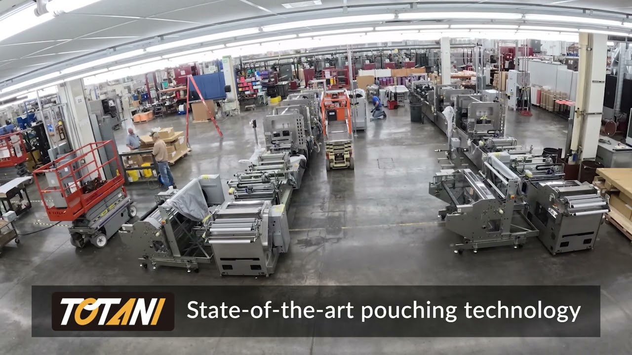 Totani Pouch Machine: Timelapse
