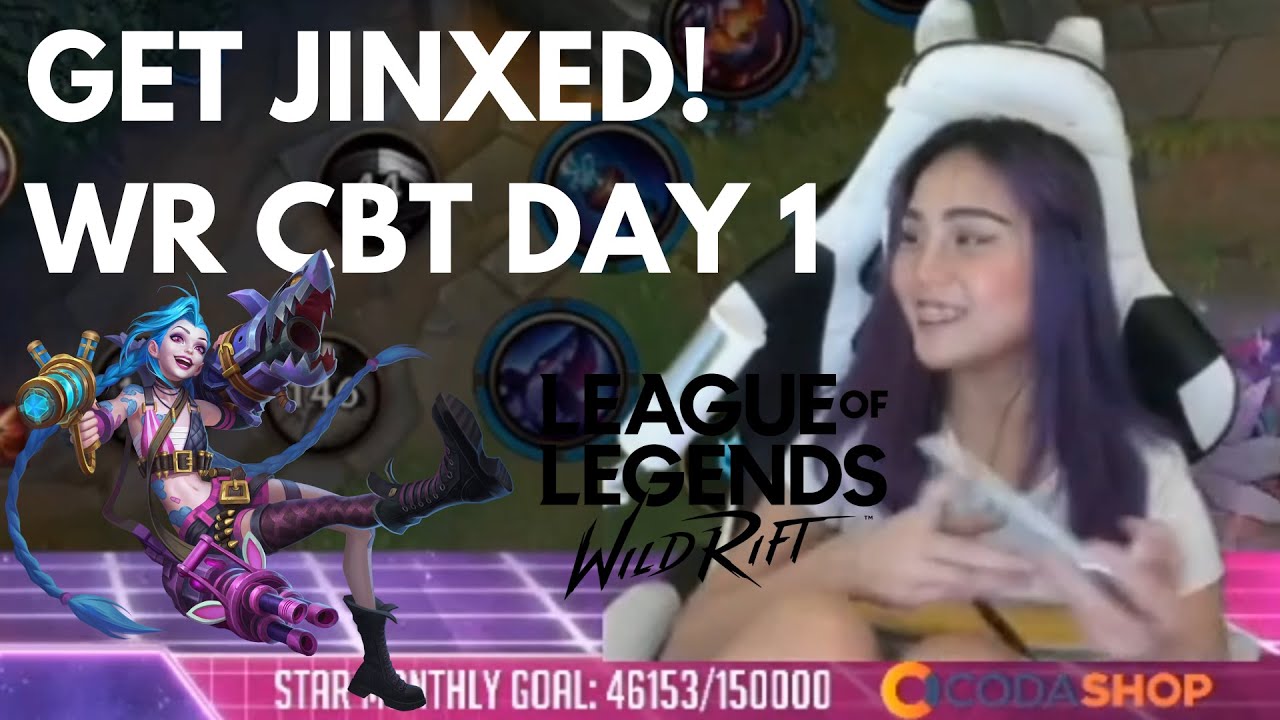 WILDRIFT CBT DAY 1 AS JINX