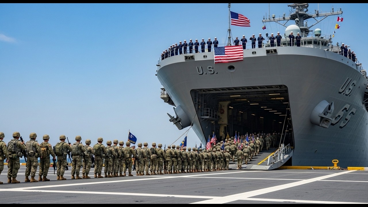 USS America LHA-6 Launches Rapid Response Deployment Amid Rising Tensions