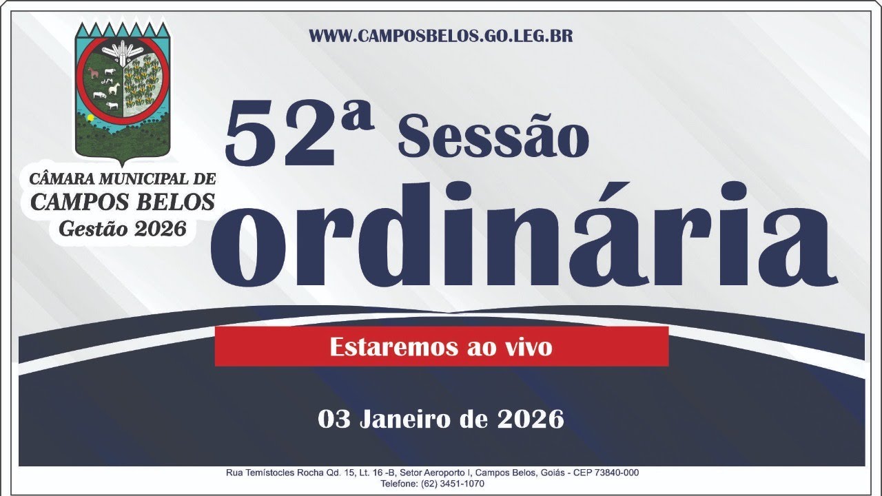 52º Sessão Ordinária