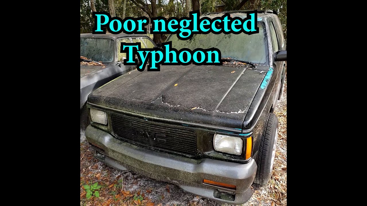 Sad GMC Typhoon needs help.  1992 Teal Typhoon with over 200k miles on it.
