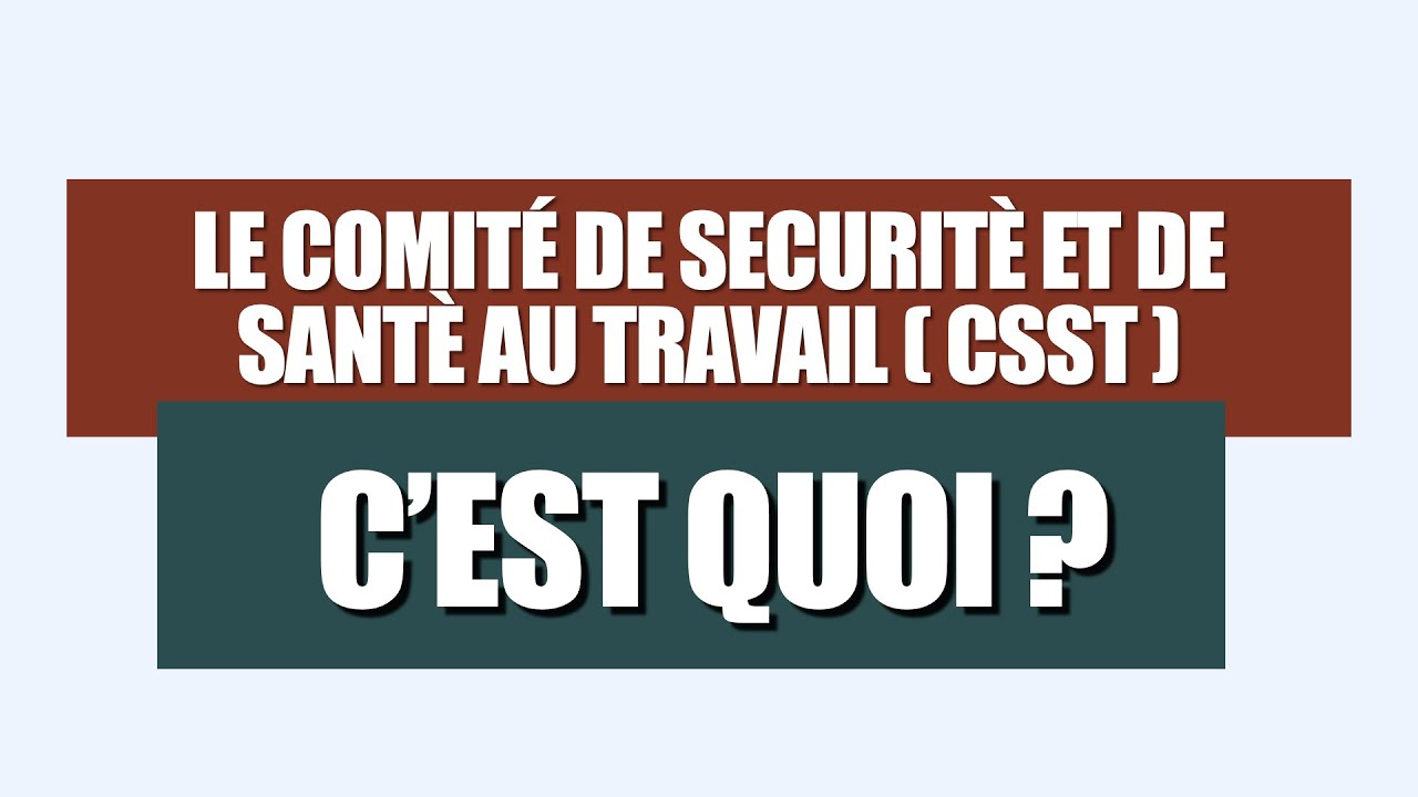 Gabon: Comprendre le Rôle du CSST