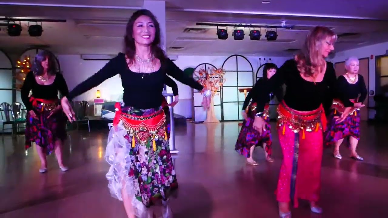 East Meets West belly dance by Sahara Silks at European Vacation Fall Musical 20 Sep 2024