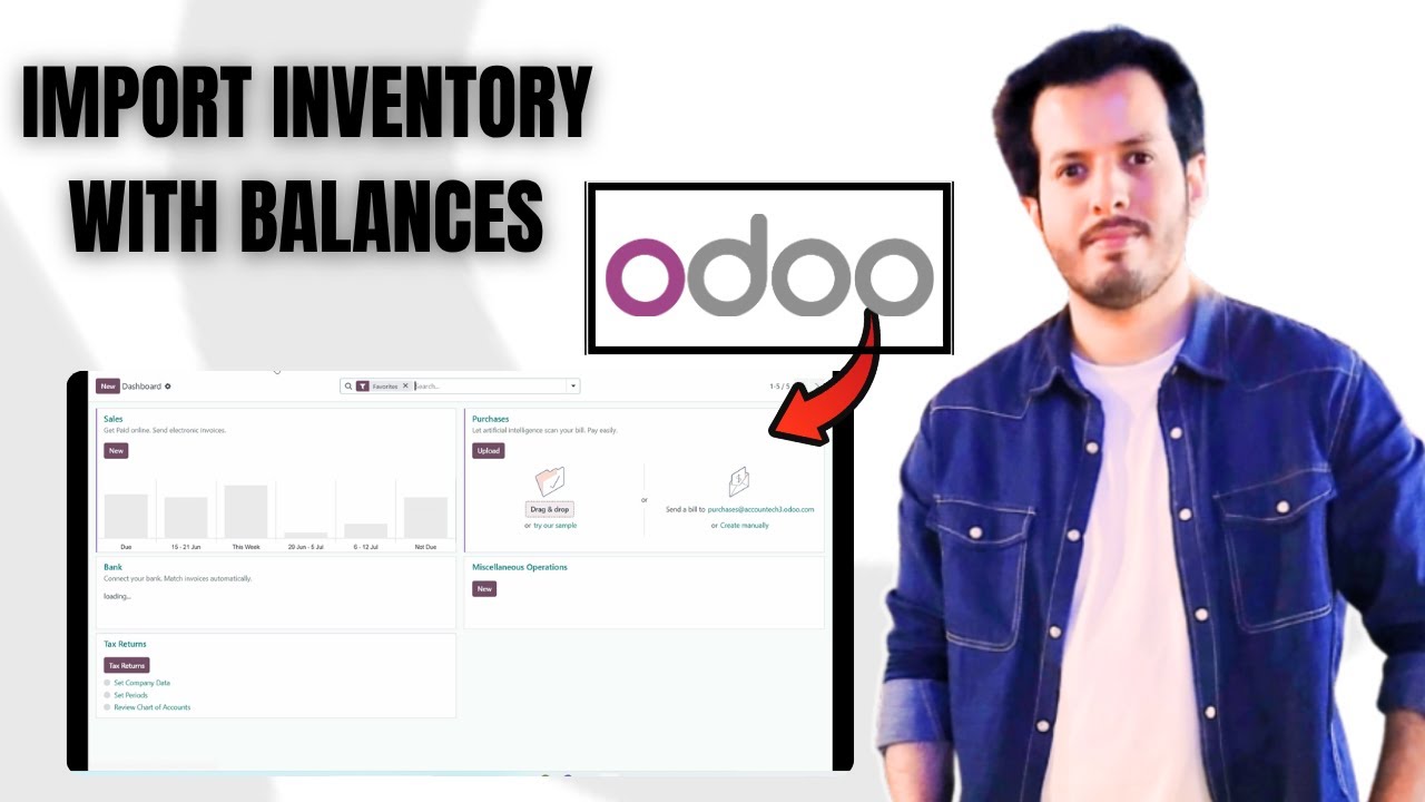 Import Inventory with Opening Balances in Odoo | Step-by-Step Bulk Upload Guide
