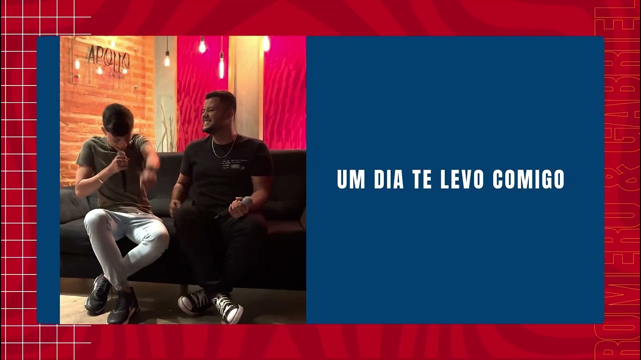Romero e Gabriel - Calma/ Um dia te levo comigo