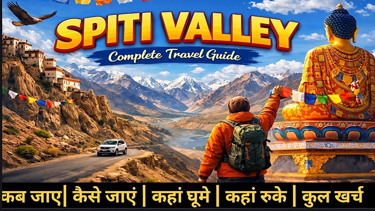 Spiti Valley complete travel  2026 | Route, Budget, Best Time, Bike Trip & Tips