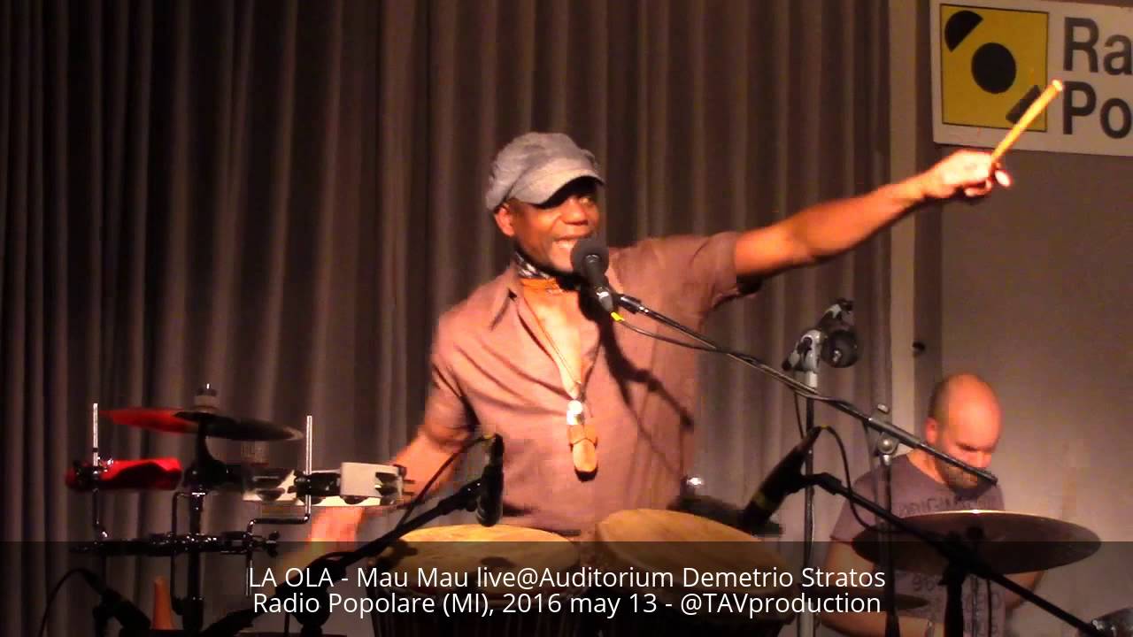 LA OLA - Mau Mau live@Auditorium Demetrio Stratos – Radio Popolare (MI), 2016 may 13