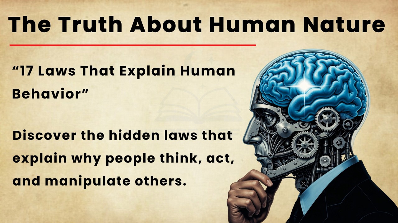 The Law Of Human Nature | Learn English Through Book Summary 📖 | Improve Your English Fluency ✅