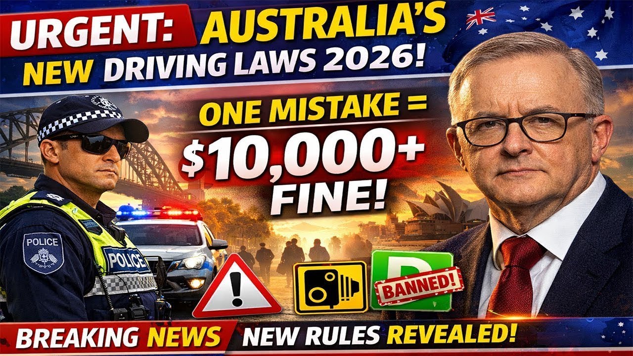 Australia Driving Law Changes 2026 Explained | Fines, Penalties & What Drivers Must Know