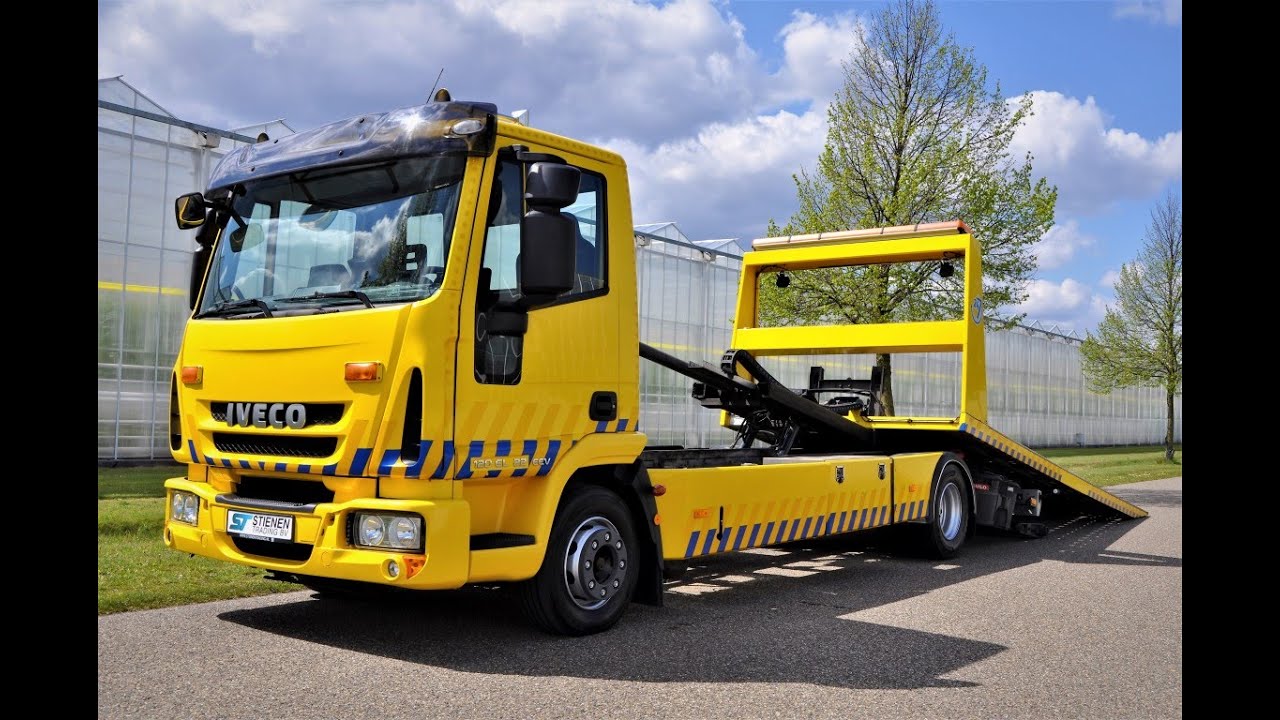 Verkocht - Sold - Verkauft - Vendu -  IVECO EUROCARGO  4x2 BL EEV Recovery truck