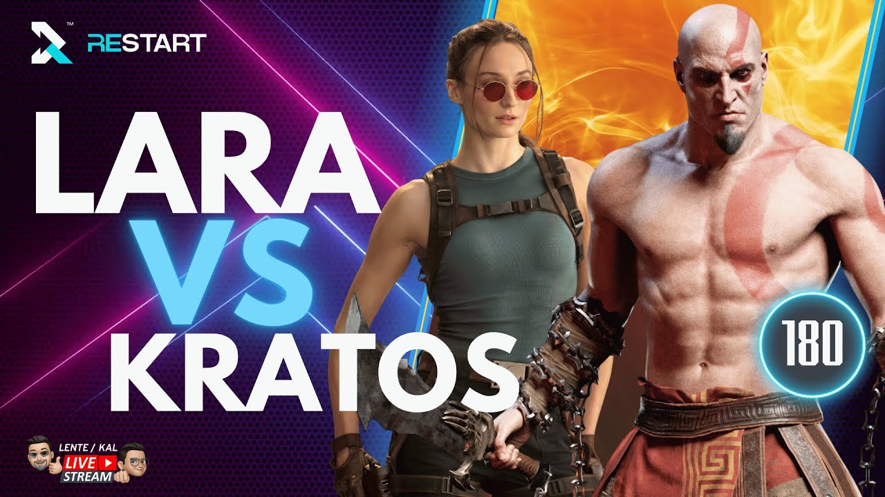 ¡LARA VS KRATOS! | RESTART_VG #180 📱