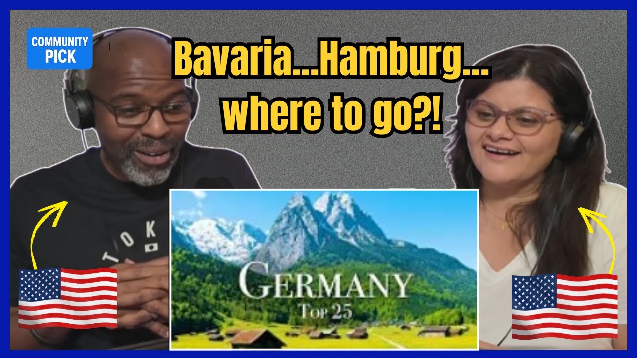 Americans React to The TOP 25 Places to Visit in Germany