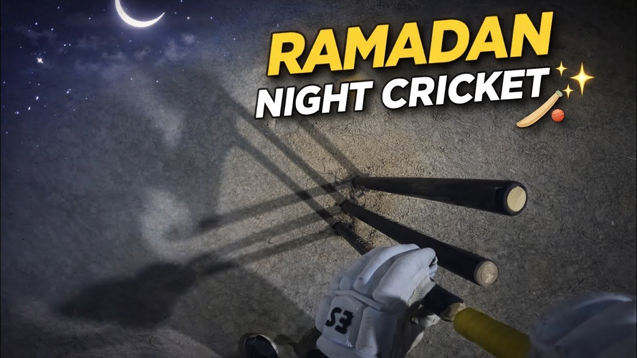 CRICKET PRACTICE IN RAMADAN 🏏❤️