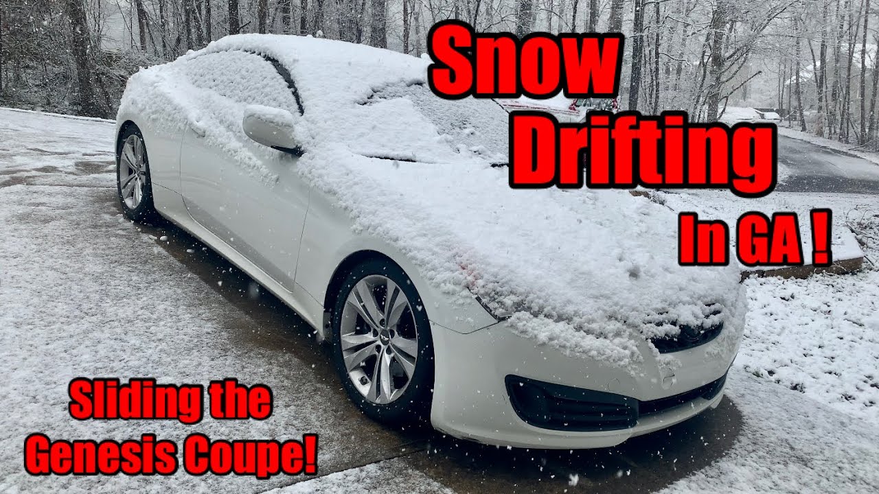 SNOW DRIFTING in Georgia! - ‘11 Hyundai Genesis Coupe 2.0T