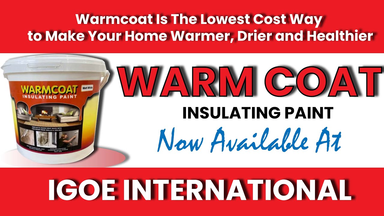 Do you have mould, condensation or damp walls? Problem solved with Warmcoat Paint|IGOE INTERNATIONAL