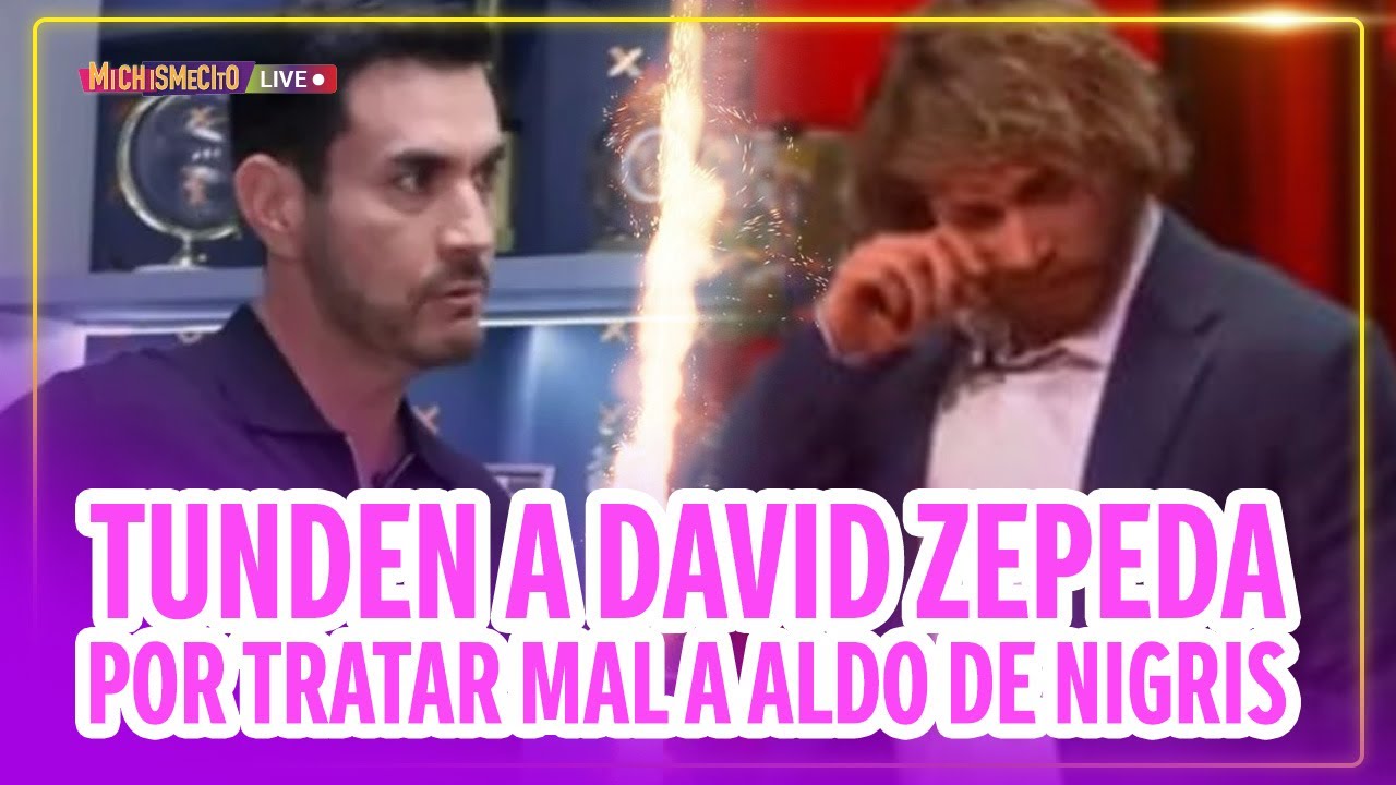 Tunden a David Zepeda por tratar mal a Aldo De Nigris / MICHISMECITO