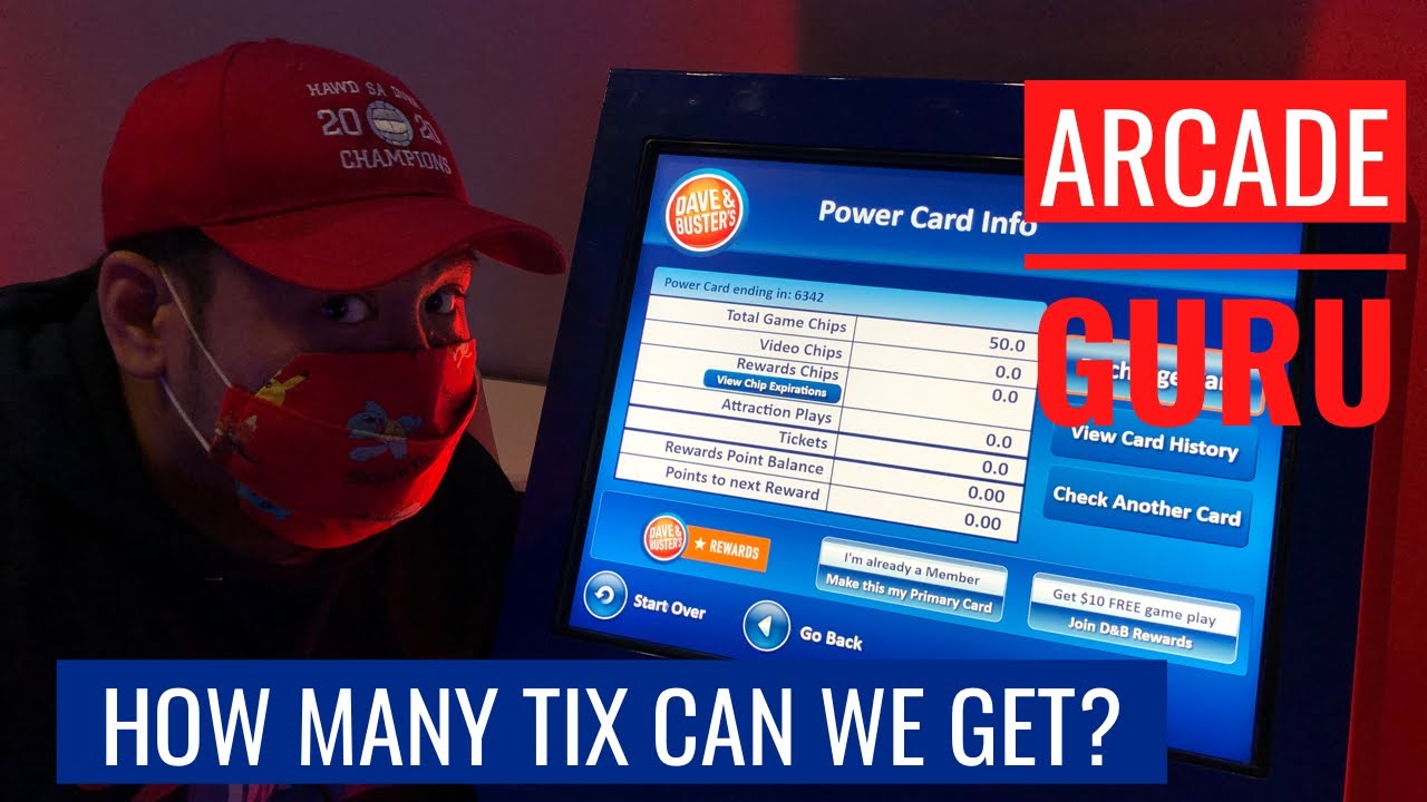 50 Chip Challenge | Arcade Guru at Dave and Busters