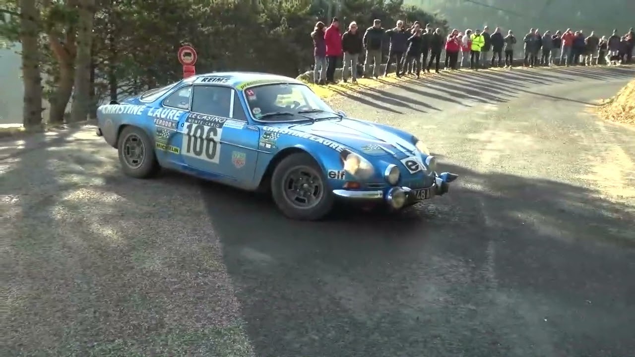 Monte Carlo  Historique  2025 Saint Jullien du Gua  Col des Quatre Vios