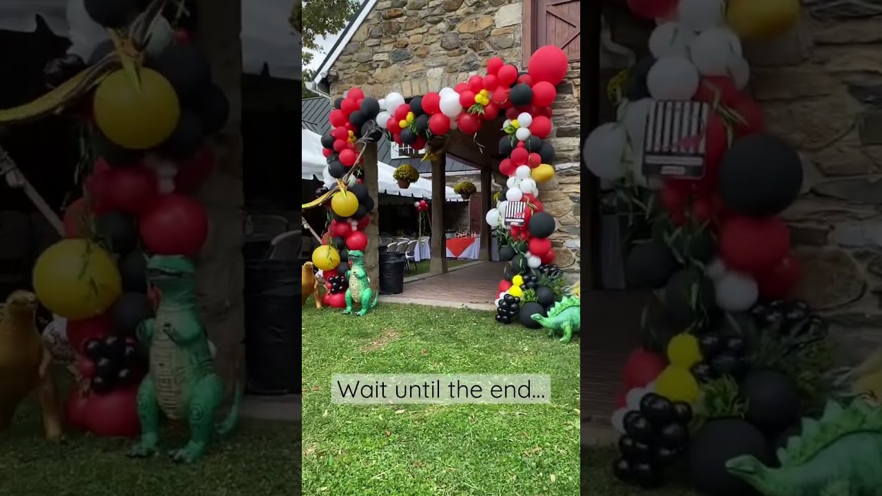 A Fourassic Park Birthday Fit for a Jurassic Park Fan! You won’t believe who showed up! 