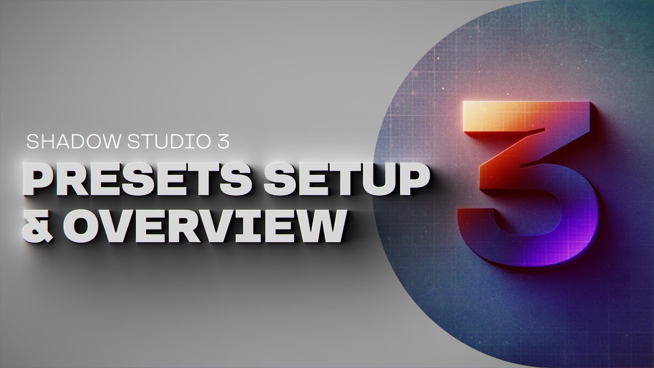 Shadow Studio 3 — настройка и обзор пресетов