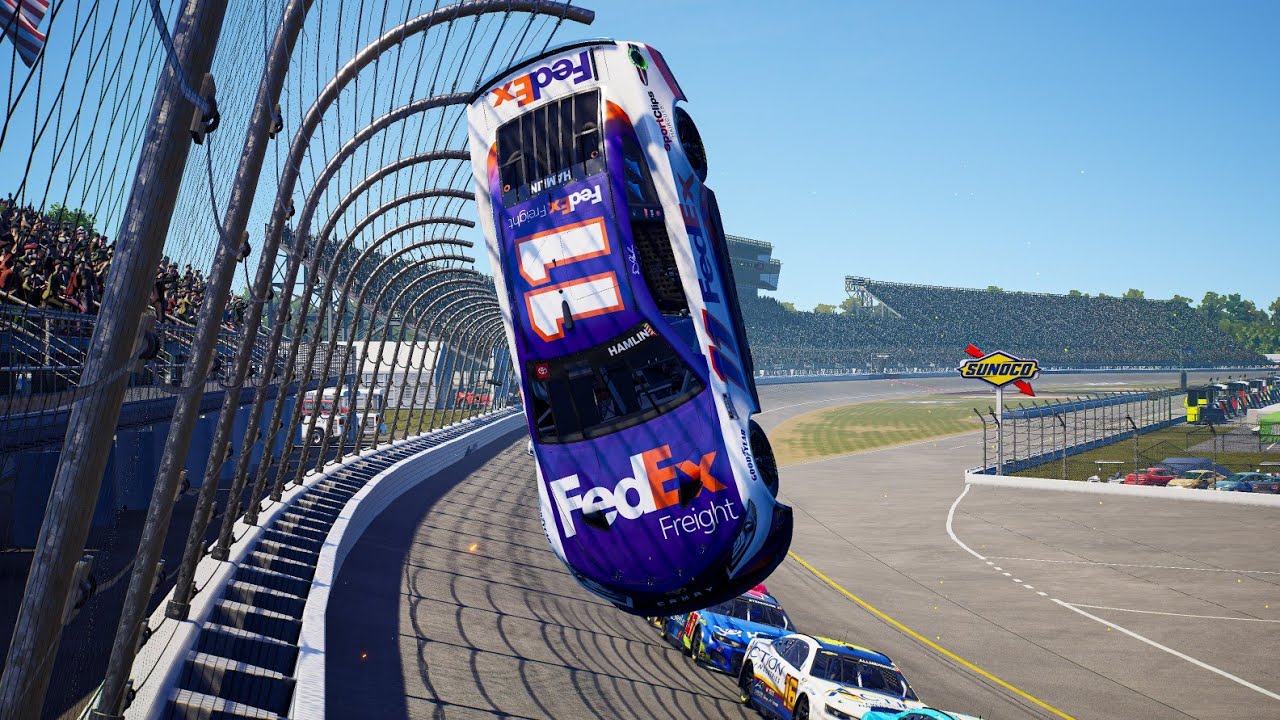 NASCAR 21 Ignition Crashes #22