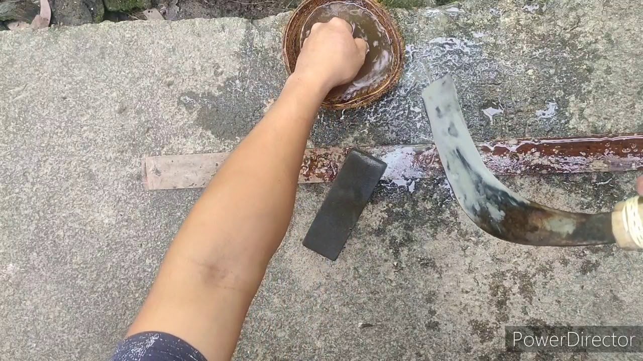 Paano ba maghasa ng Karit (sa bisaya 