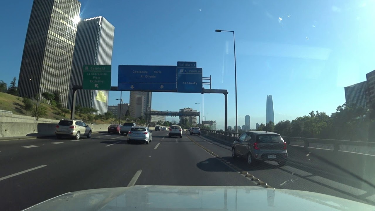 Chile, Caminos al Desarrollo: Costanera Norte - Zona de Túneles (Santiago - Las Condes)