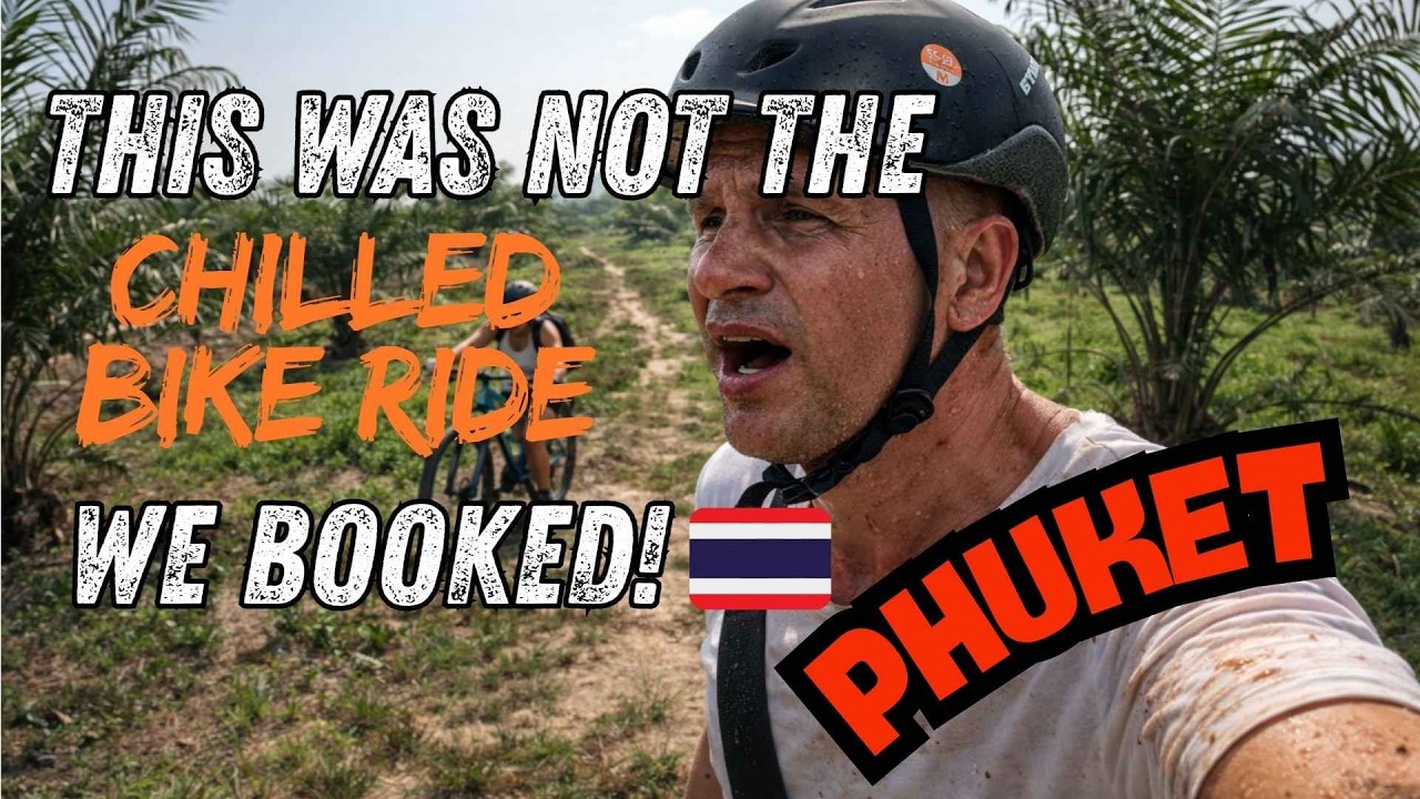 Мы думали, что эта поездка на велосипеде по Пхукету будет расслабляющей… Но это оказалось ужасно.