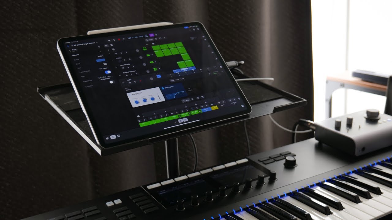Logic Pro iPad: создание песни